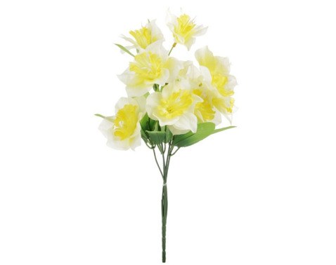 Umělá květina Narcisy 35 cm