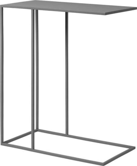 Kovový odkládací stolek 25x50 cm