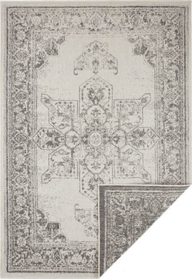 Šedo-krémový venkovní koberec NORTHRUGS Borbon