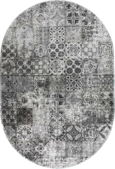Šedý pratelný koberec 120x180 cm