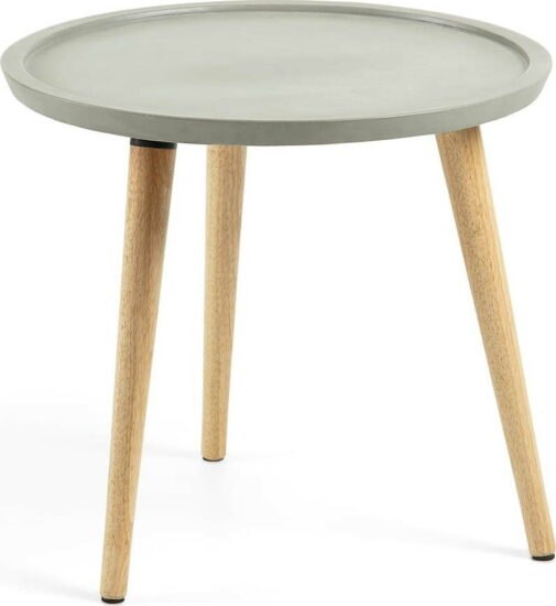 Příruční stolek s cementovou deskou