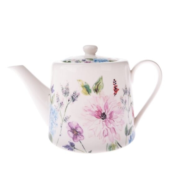 Porcelánová konvice na čaj Flower
