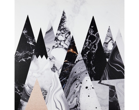 Obraz na plátně Abstrakce hory