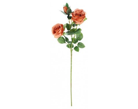 Umělá květina Růže s poupětem