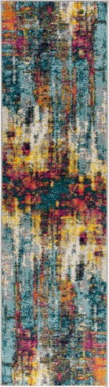 Koberec běhoun 230x66 cm Spectrum Abstraction