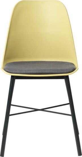 Žlutá jídelní židle Unique