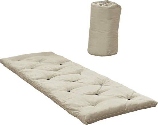 Béžová futonová matrace 70x190 cm Bed In a