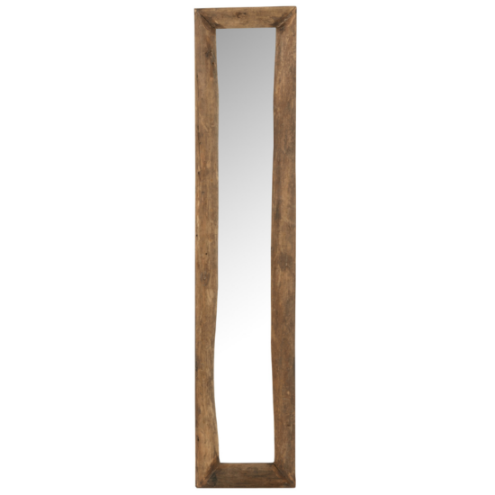 Dřevěné nástěnné zrcadlo J-line Reta 120