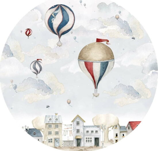 Nástěnná dětská samolepka Dekornik Balloons