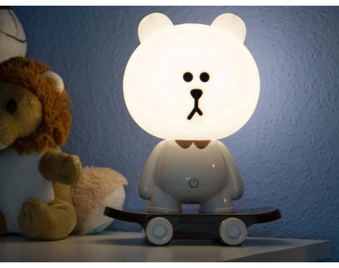 Dětská LED stolní lampa Medvídek