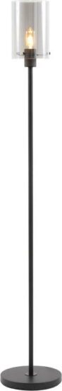 Černá stojací lampa (výška 151 cm) Vancouver