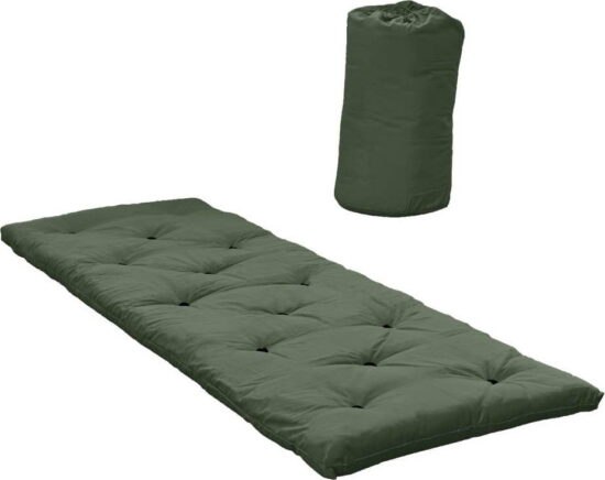 Zelená futonová matrace 70x190 cm Bed In a