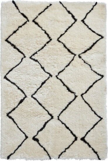 Krémově bílý koberec Think Rugs Morocco Dark