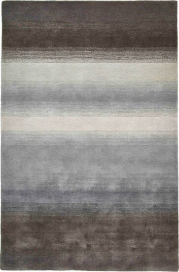 Šedý vlněný koberec 170x120 cm Elements