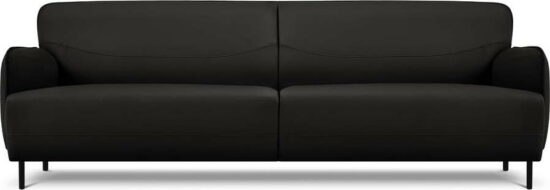Černá kožená pohovka Windsor & Co Sofas