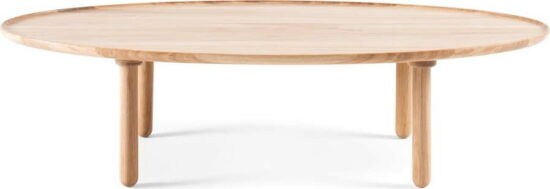 Konferenční stolek z dubového dřeva v přírodní barvě