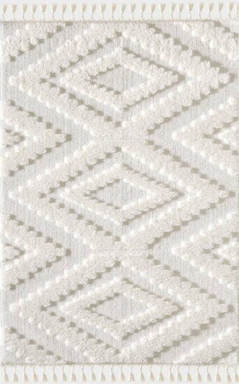 Béžový koberec 230x160 cm Shaggy