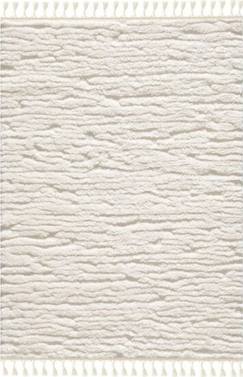 Béžový koberec 170x120 cm Shaggy