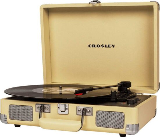 Žlutý gramofón Crosley Cruiser