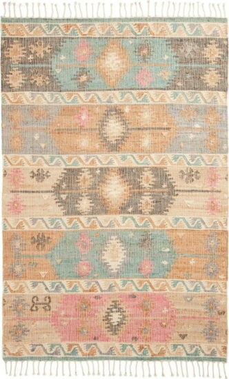 Béžový koberec 170x120 cm Bazaar
