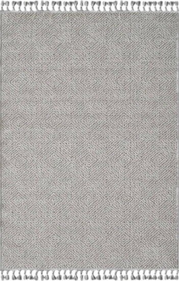 Šedý koberec 170x120 cm -