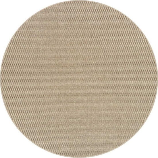 Béžový kulatý koberec ø 160 cm
