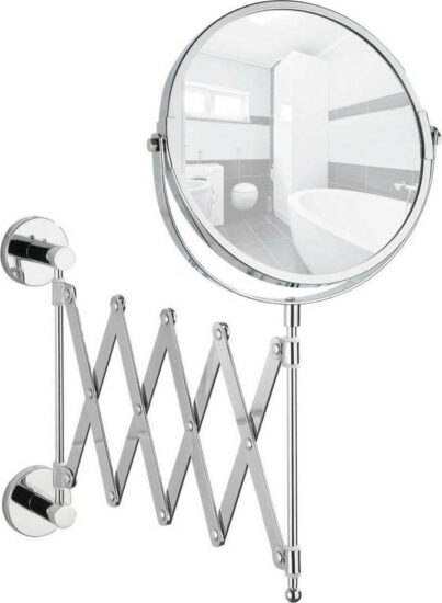 Samodržící vytahovací nástěnné zrcadlo Wenko