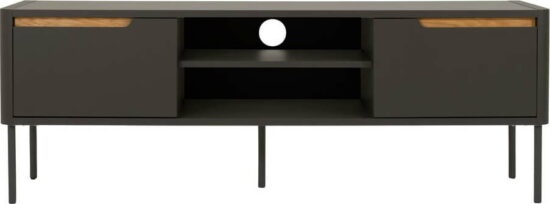 Černý TV stolek Tenzo