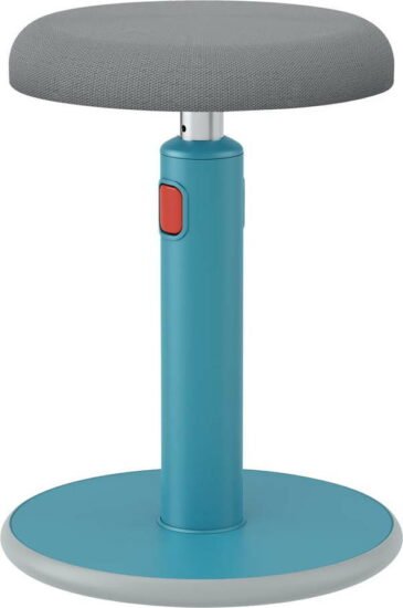 Modrá ergonomická balanční židle Leitz