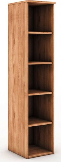 Knihovna z bukového dřeva 38x176 cm