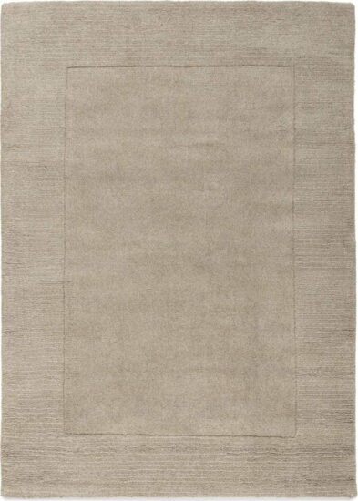 Hnědý vlněný koberec Flair Rugs Siena
