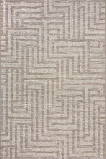 Šedo-béžový venkovní koberec 170x120 cm Salerno
