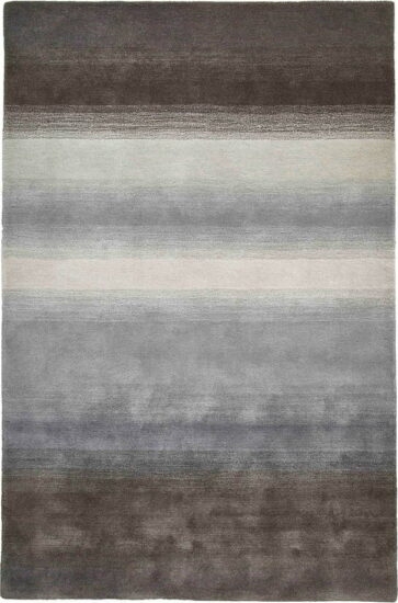 Šedý vlněný koberec 230x150 cm Elements