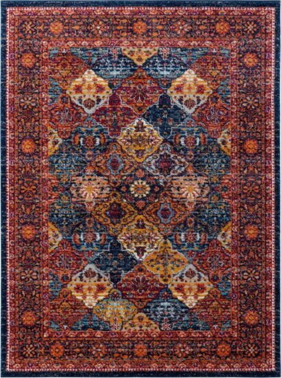 Červený koberec Nouristan Kolal