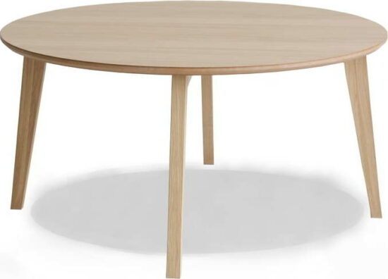 Konferenční stolek podýhovaný dubem Hammel Iris