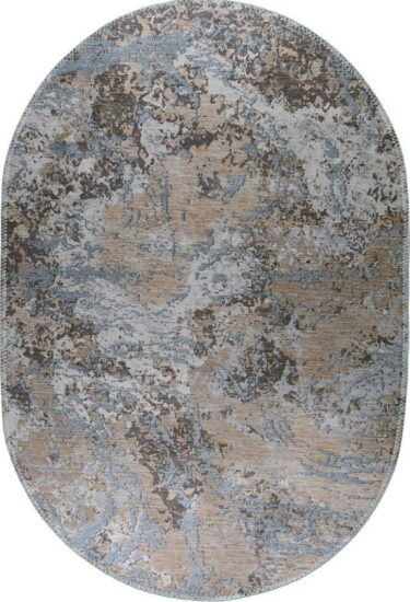 Světle hnědý pratelný koberec 120x180