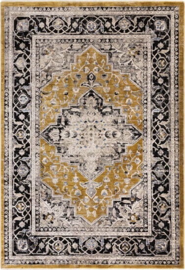 Okrově žlutý koberec 120x166 cm Sovereign