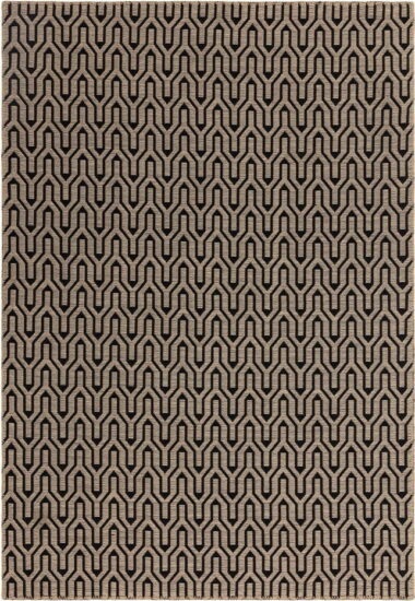 Černo-béžový koberec 200x290 cm Global