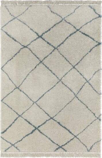 Krémovo-šedý koberec 80x150 cm Bertha