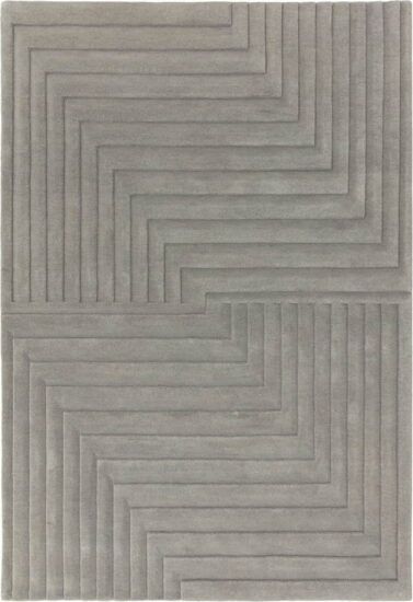 Šedý vlněný koberec 200x290 cm Form