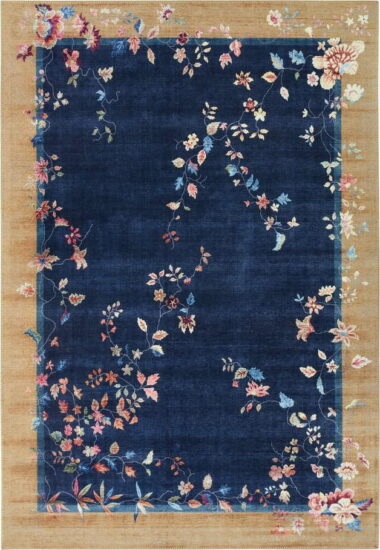 Tmavě modro-béžový koberec 120x160 cm Amira