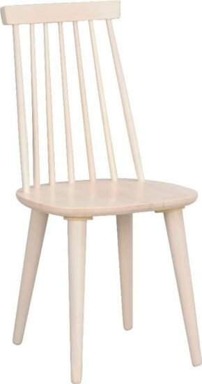 Béžová jídelní židle ze dřeva